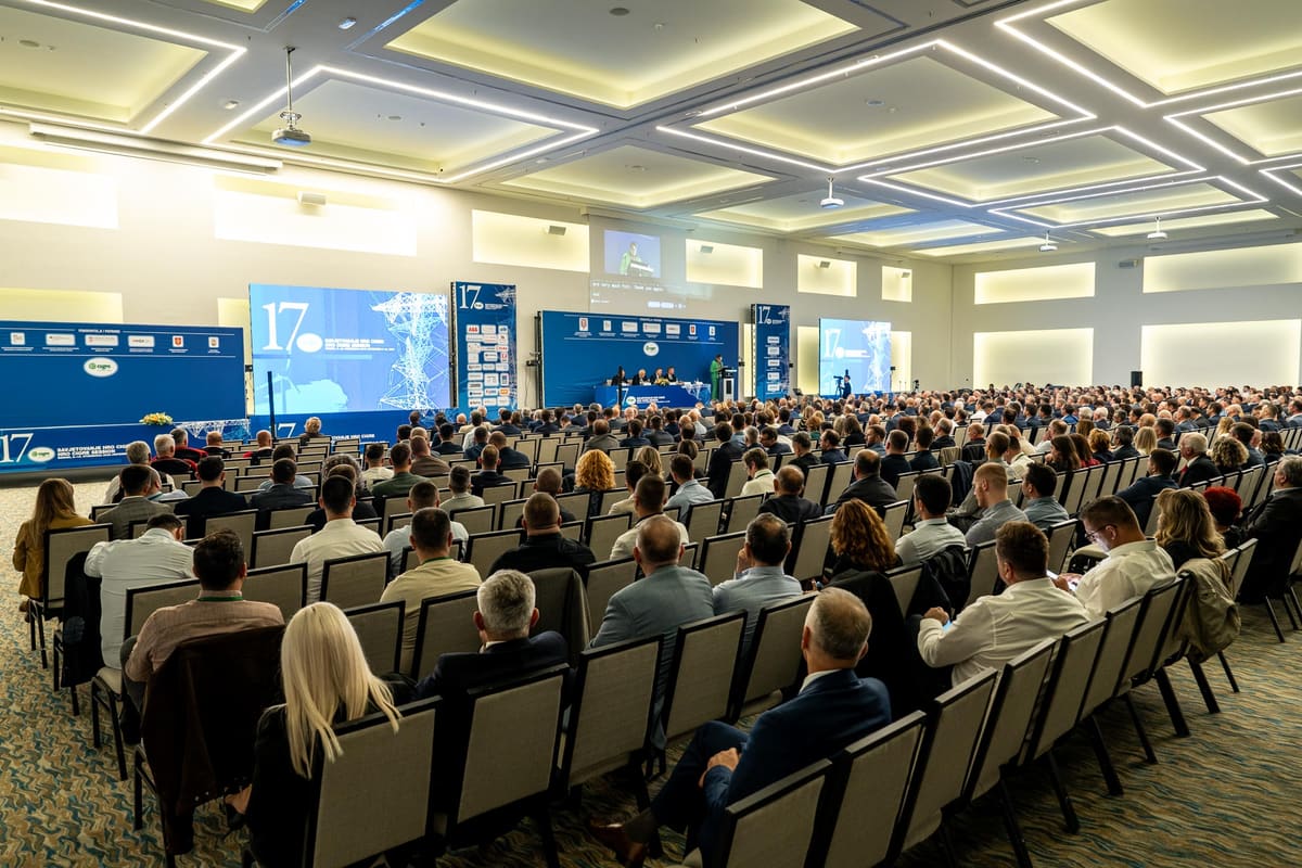 The plenary hall at HRO CIGRE 2019 in Šibenik